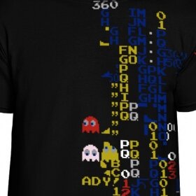 256th LEVEL of PAC-MAN shirt <br />(OVERFLOW EDITION)